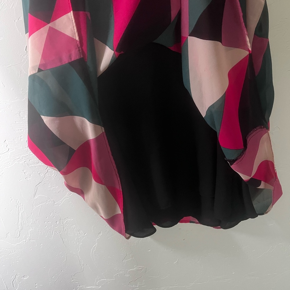 Torrid Sofie Chiffon Swing‎ Cami Geometric 3XL - Picture 5 of 6